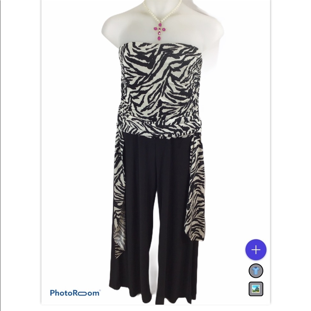 Dorothy Perkins strapless jumpsuit